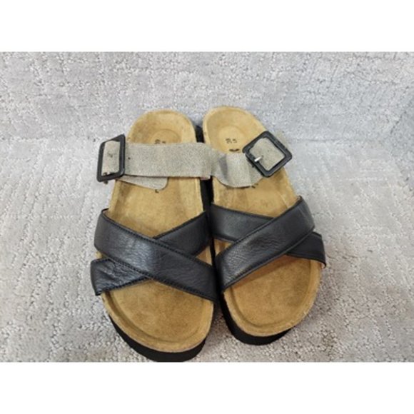 NAOT Juliette Women's Size EU 39 Beige/Beige Leather Strappy Sandals - Picture 2 of 12